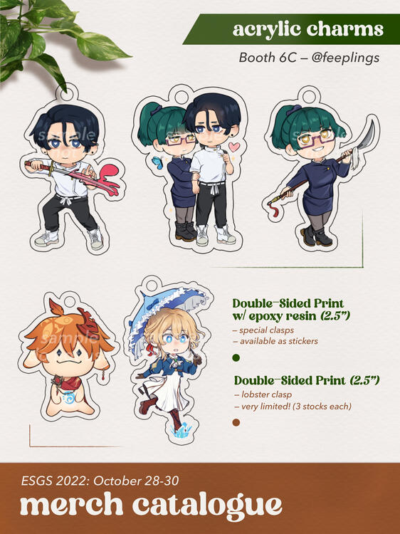 Acrylic Charms